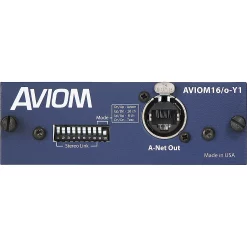 Deals ???? Aviom AVIOM16/o-Y1 Card For Yamaha Digital Mixers Aviom Blue ✨