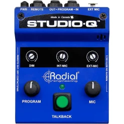 Promo 🧨 Radial Engineering Radial Engineering Studio-Q Desktop Cue & Talkback Controller 👍