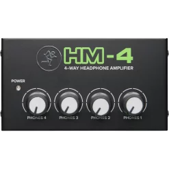Best deal 🥰 Mackie Mackie HM-4 4-Way Headphone Amplifier ✔️
